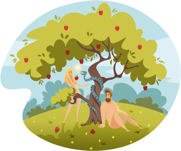 Adam and Eve in the Garden